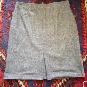 Brooks brother gray pattern skirt